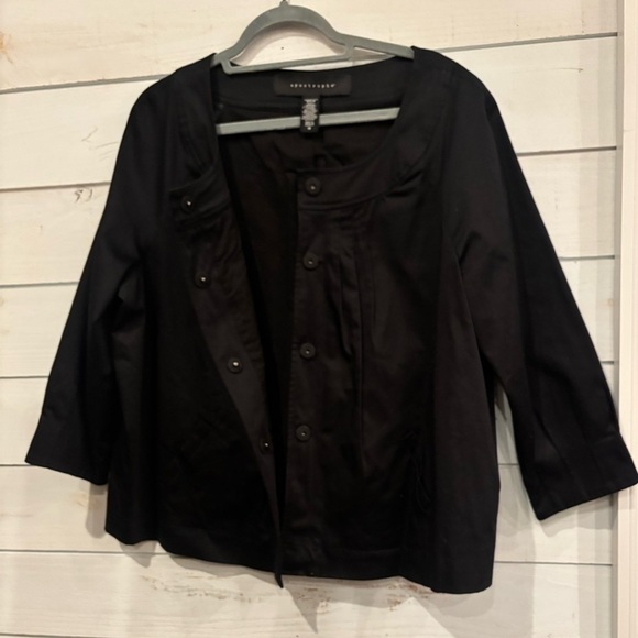 Apostrophe Black Women's Jacket size 18 - Picture 4 of 11